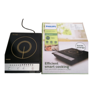 Original Philips HD4920 Induction Cooker With Save Energy (1500W, Black, Push Button)