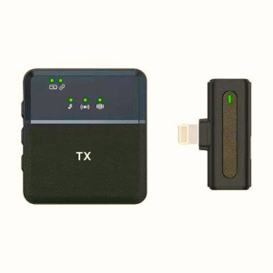Sx8 Wireless Microphone For Type-C Android & I-Phone Interview, Vlog, Live Mic Noise Reduction – Microphone
